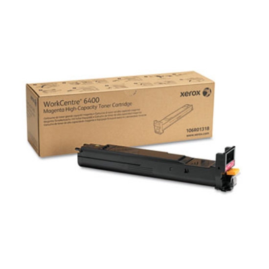 Picture of 106R01318 High-Yield Toner, 14,000 Page-Yield, Magenta