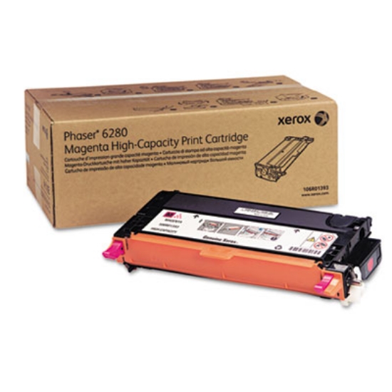 Picture of 106R01393 High-Yield Toner, 5,900 Page-Yield, Magenta