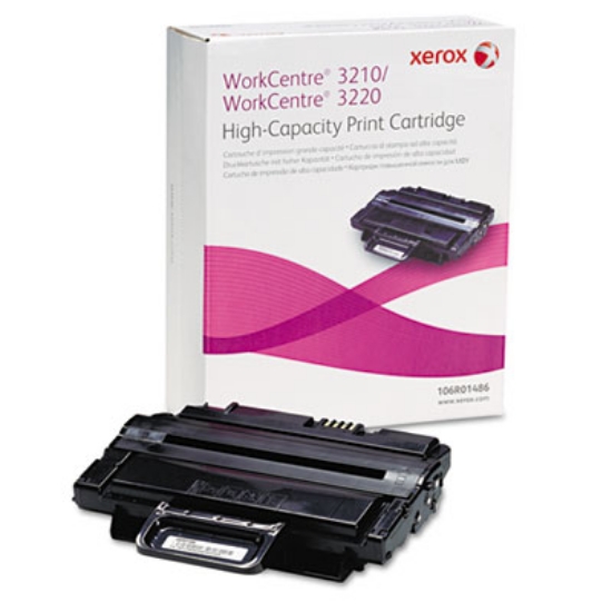 Picture of 106R01486 High-Yield Toner, 4,100 Page-Yield, Black