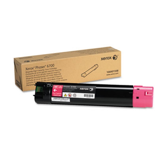 Picture of 106R01508 High-Yield Toner, 12,000 Page-Yield, Magenta