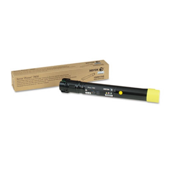 Picture of 106R01568 High-Yield Toner, 17,200 Page-Yield, Yellow