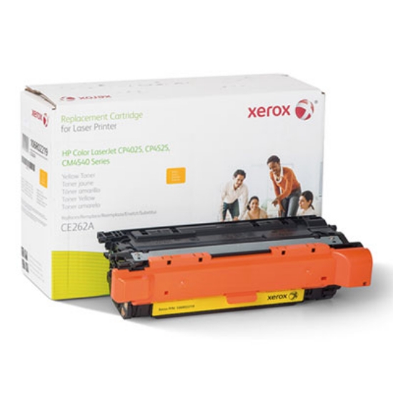 Picture of 106R02219 Replacement Toner for CE262A (648A), Yellow