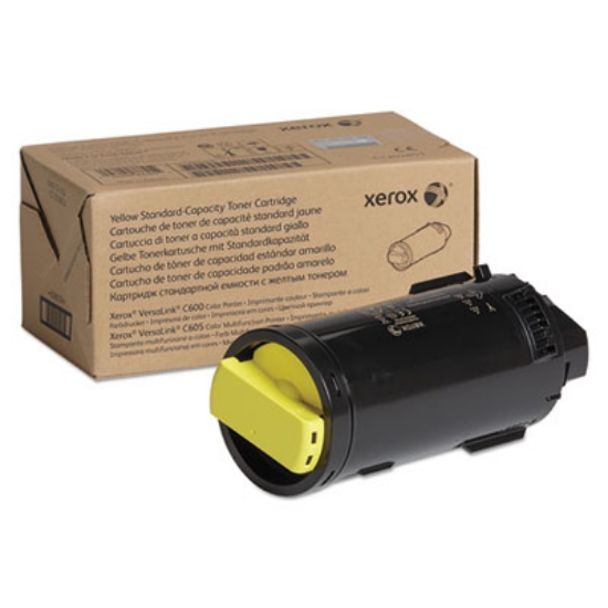 Picture of 106R03898 Toner, 6,000 Page-Yield, Yellow