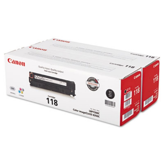 Picture of 2662B004 (118) Toner, 3,400 Page-Yield, Black, 2/Pack