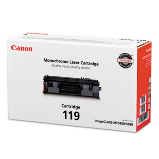 Picture of 3479B001 (CRG-119) Toner, 2,100 Page-Yield, Black