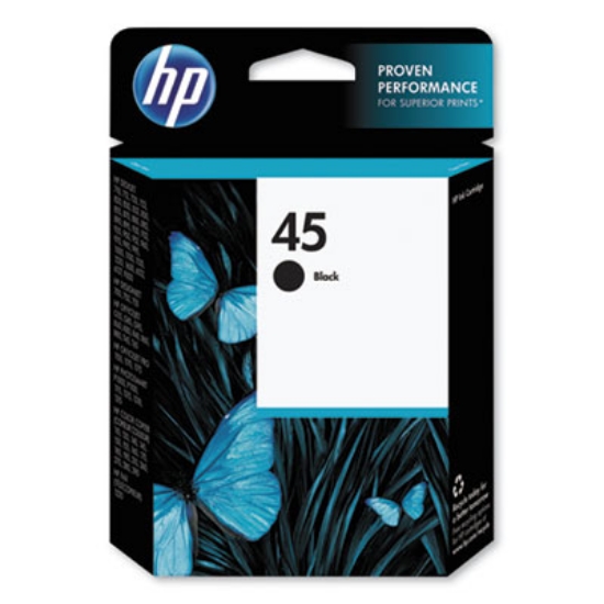 Picture of HP 45, (51645A) Black Original Ink Cartridge