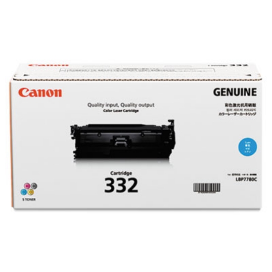 Picture of 6262B012 (332) Toner, 6,400 Page-Yield, Cyan