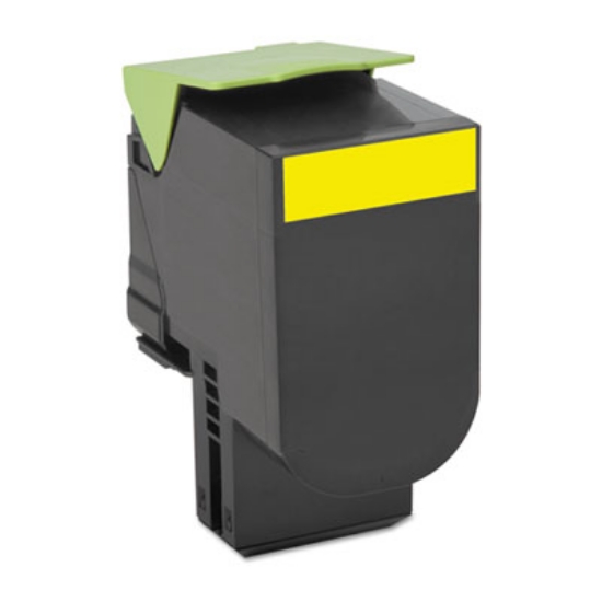 Picture of 70C1HY0 Return Program High-Yield Toner, 3,000 Page-Yield, Yellow