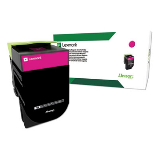 Picture of 80C0HMG Return Program High-Yield Toner, 3,000 Page-Yield, Magenta, TAA Compliant