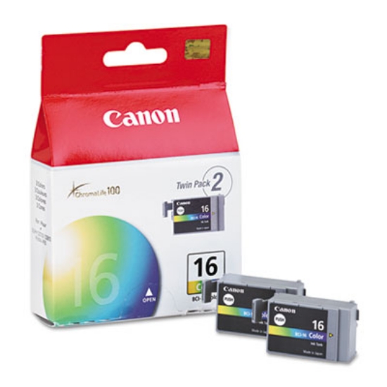 Picture of 9818A003 (BCI-16) Ink, 75 Page-Yield, Tri-Color, 2/Pack