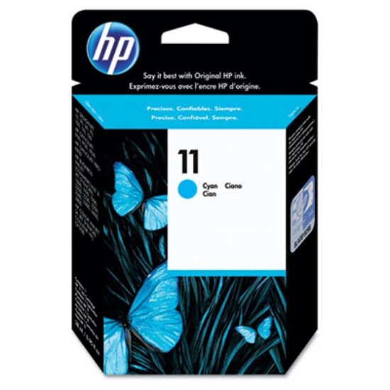 Picture of HP 11, (C4836A) Cyan Original Ink Cartridge