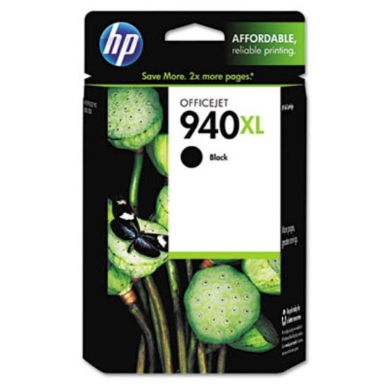 Picture of HP 940XL, (C4906AN) High-Yield Black Original Ink Cartridge