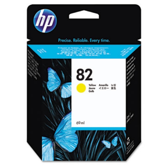 Picture of HP 82, (C4913A) Yellow Original Ink Cartridge