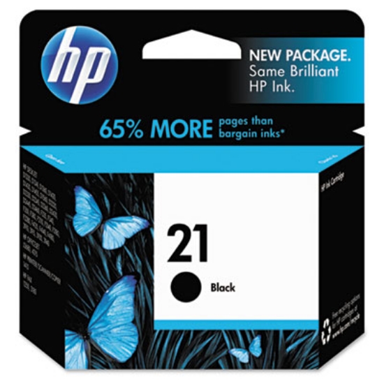 Picture of HP 21, (C9351AN) Black Original Ink Cartridge