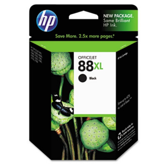 Picture of HP 88XL, (C9396AN) High-Yield Black Original Ink Cartridge