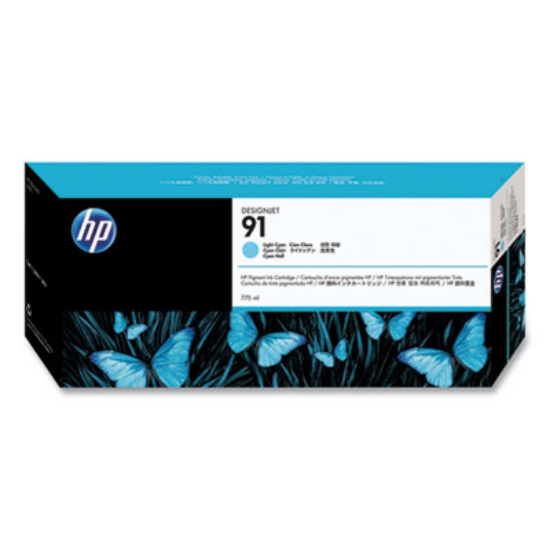 Picture of HP 91, (C9470A) Light Cyan Original Ink Cartridge