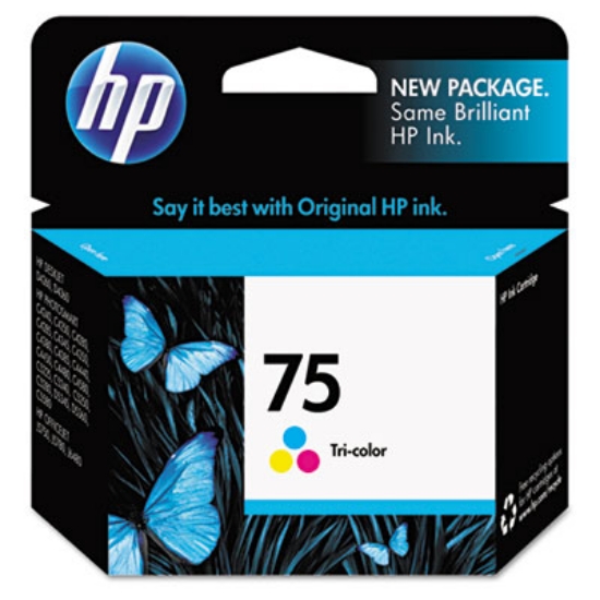 Picture of HP 75, (CB337WN) Tri-Color Original Ink Cartridge