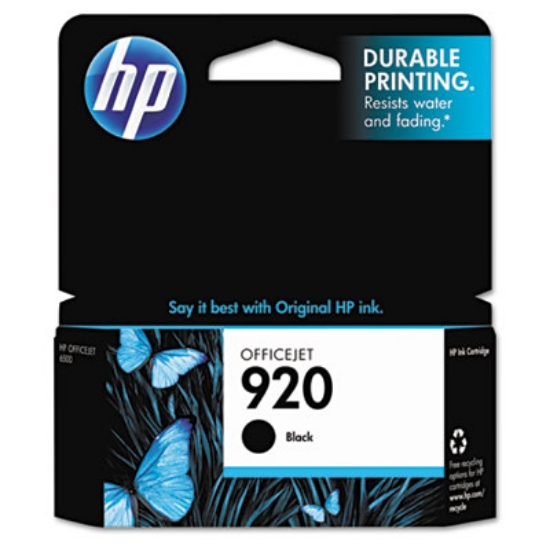 Picture of HP 920, (CD971AN) Black Original Ink Cartridge