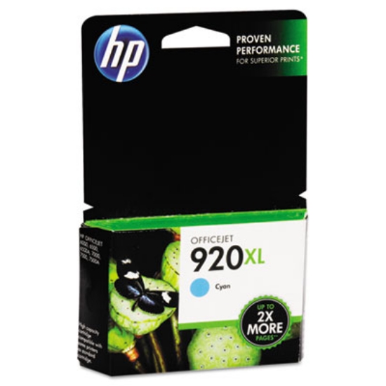 Picture of HP 920XL, (CD972AN) High-Yield Cyan Original Ink Cartridge