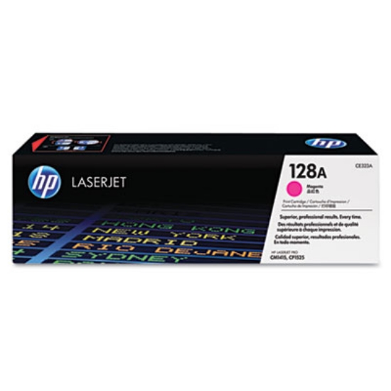 Picture of HP 128A, (CE323A) Magenta Original LaserJet Toner Cartridge