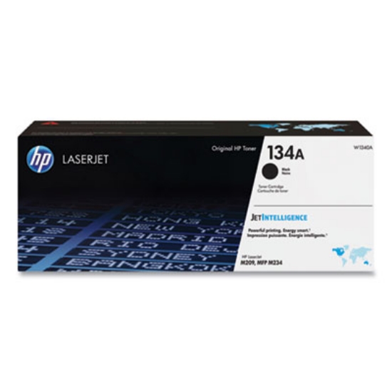 Picture of HP 134A (W1340A) Black Original Laser Toner Cartridge