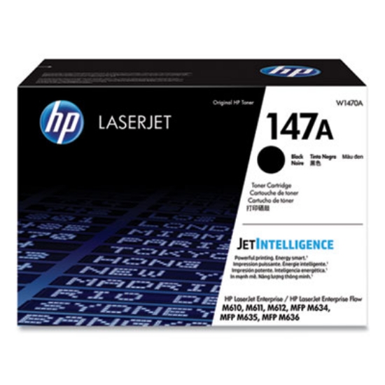 Picture of HP 147A, (W1470A) Black Original Laser Toner Cartridge