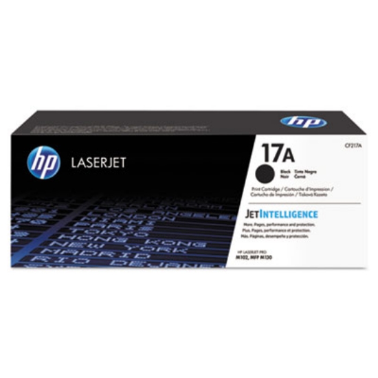 Picture of HP 17A, (CF217A) Black Original LaserJet Toner Cartridge