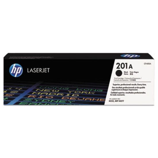 Picture of HP 201A, (CF400A) Black Original LaserJet Toner Cartridge