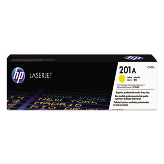 Picture of HP 201A, (CF402A) Yellow Original LaserJet Toner Cartridge