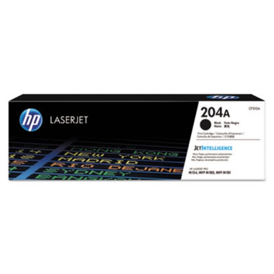 Picture of HP 204A, (CF510A) Black Original LaserJet Toner Cartridge