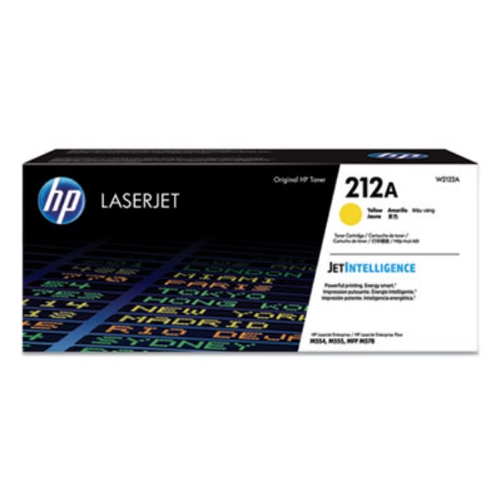 Picture of HP 212A, (W2122A) Yellow Original LaserJet Toner Cartridge