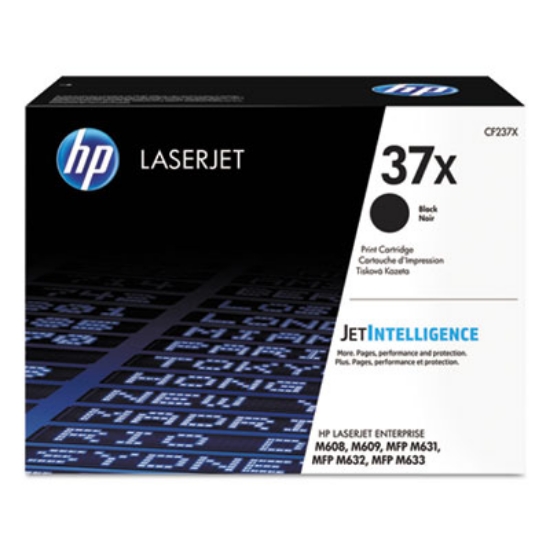 Picture of HP 37X, (CF237X) High-Yield Black Original LaserJet Toner Cartridge