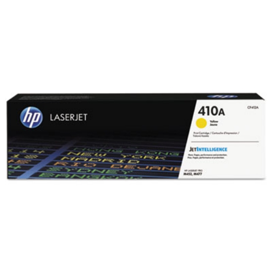 Picture of HP 410A, (CF412A) Yellow Original LaserJet Toner Cartridge