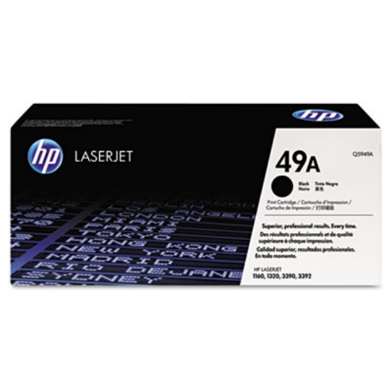 Picture of HP 49A, (Q5949A) Black Original LaserJet Toner Cartridge