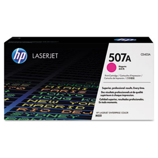 Picture of HP 507A, (CE403A-G) Magenta Original LaserJet Toner Cartridge for US Government