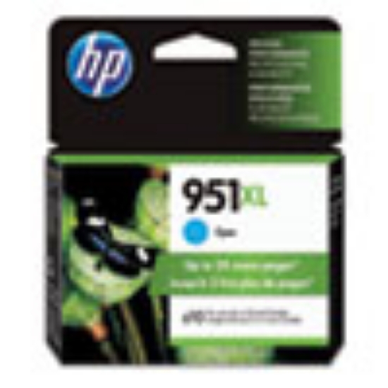 Picture of HP 951XL, (CN046AN) High-Yield Cyan Original Ink Cartridge