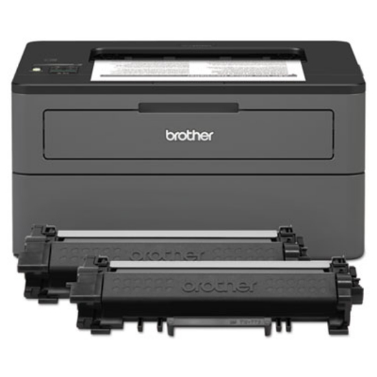 Picture of HLL2370DWXL XL Extended Print Monochrome Compact Laser Printer with Up to 2-Years of Toner In-Box