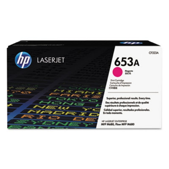 Picture of HP 653A, (CF323A) Magenta Original LaserJet Toner Cartridge