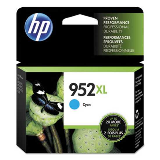 Picture of HP 952XL, (L0S61AN) High-Yield Cyan Original Ink Cartridge