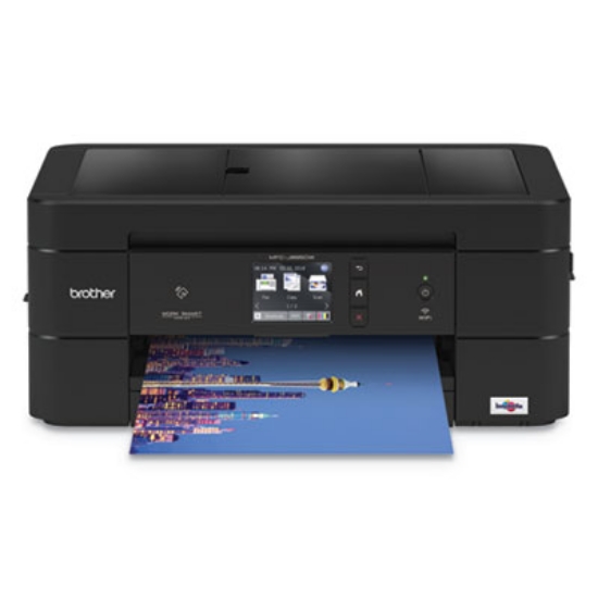 Picture of MFCJ895DW Wireless Color Inkjet All-in-One Printer with Mobile Device Printing, NFC, Cloud Printing and Scanning