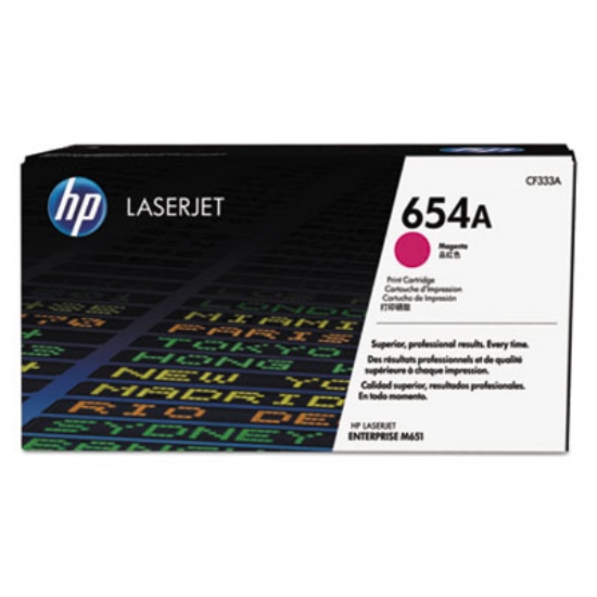 Picture of HP 654A, (CF333A) Magenta Original LaserJet Toner Cartridge