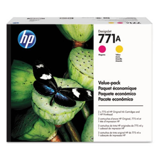 Picture of HP 771A, (P2V48A) Magenta/Yellow Printhead