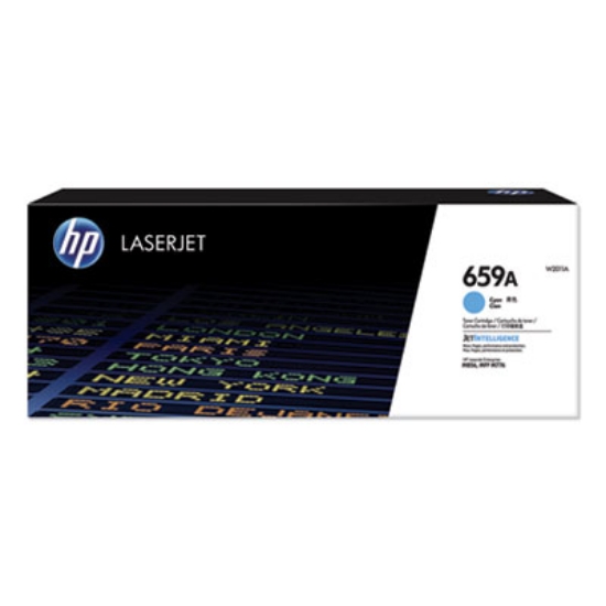 Picture of HP 659A, (W2011A) Cyan Original LaserJet Toner Cartridge