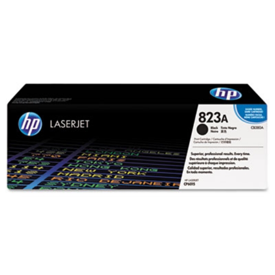 Picture of HP 823A, (CB380A) Black Original LaserJet Toner Cartridge