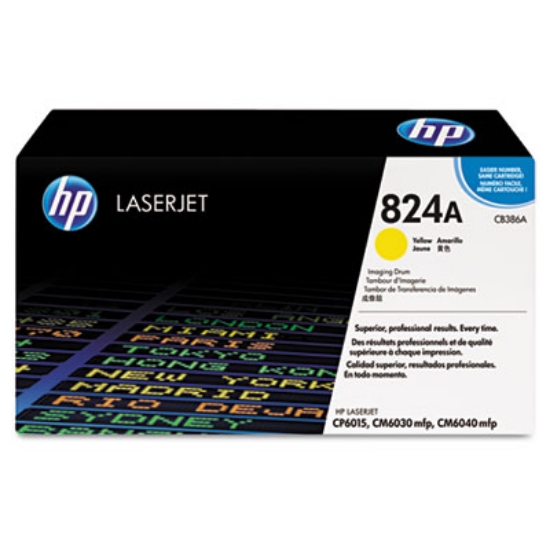 Picture of HP 824A, (CB386A) Yellow Original LaserJet Imaging Drum