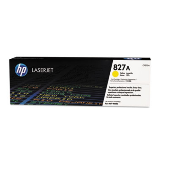 Picture of HP 827A, (CF302A) Yellow Original LaserJet Toner Cartridge