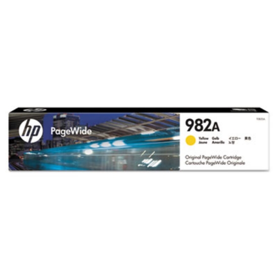 Picture of HP 982A, (T0B25A) Yellow Original PageWide Cartridge