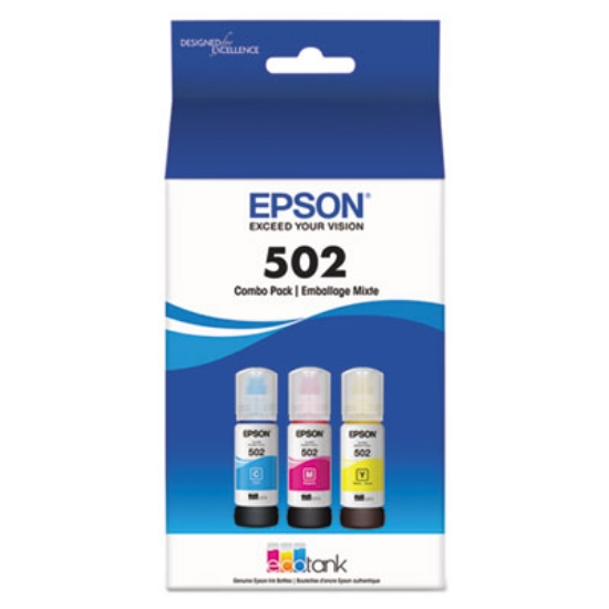 Picture of T502520-S (502) Ink, 6,000 Page-Yield, Cyan/Magenta/Yellow