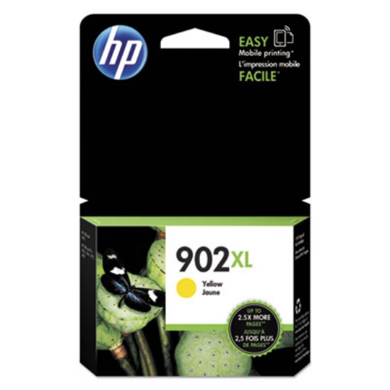 Picture of HP 902XL, (T6M10AN) High-Yield Yellow Original Ink Cartridge