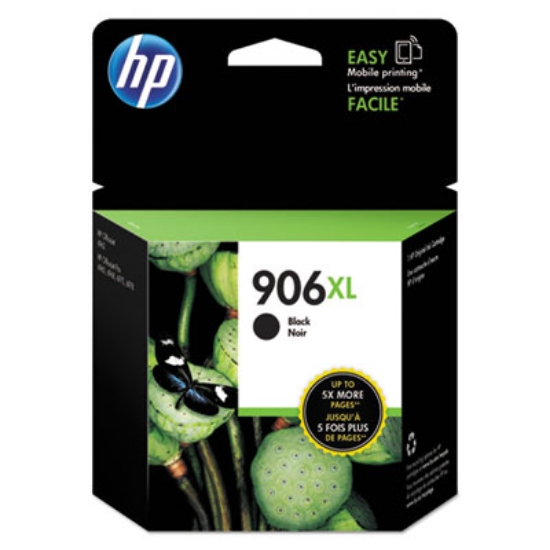 Picture of HP 906XL, (T6M18AN) High-Yield Black Original Ink Cartridge